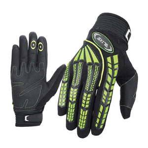 ELIXE Gants de course à doigts entiers en nylon antidérapants et respirants pour le cyclisme en plein air, fermeture à boucle et crochets unisexe - Product Image 3