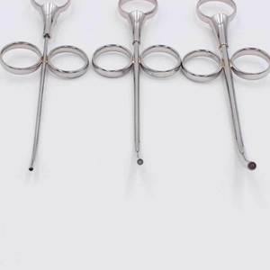 Seringue à greffe osseuse implantable courbée de 6 pouces, outil manuel de greffe dentaire - Instruments dentaires en acier inoxydable par Blush Surgical - Product Image 3