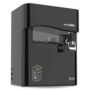 Système de purification d'eau alcaline AQUA 9090 BLACK RO COPPER TDS avec filtre à sédiments 5 microns et matériau de cabinet de qualité supérieure - Product Image 4