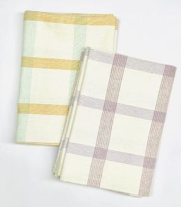 Essuie-tout de cuisine en coton teint à carreaux, torchon durable, essuie-tout de cuisine en microfibre à séchage rapide pour usage polyvalent - Product Image 6