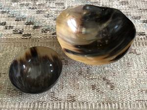 Juego de cuencos para servir de cuerno Natural ecológico de alta calidad, utensilios de cocina de postre caseros hechos a mano altamente pulidos, cartón empaquetado - Product Image 6