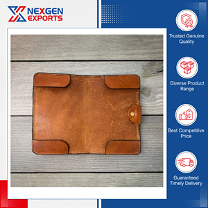 Pochette de luxe en cuir PU de qualité supérieure pour carnet de scores de golf, fabriquée en Inde, vendue dans le monde entier. - Product Image 3