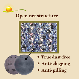 Nhà Máy Bán buôn 100% Đài Loan 5 inch 6 inch <span class=keywords><strong>Net</strong></span> chà nhám đĩa tự động sửa chữa mài mòn giấy nhám cho xe ô tô - Product Image 3