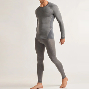 Combinaison de compression pour homme, vêtements de sport pour la course à pied, la gym et l'entraînement quotidien, ensemble de compression pour homme - Product Image 1