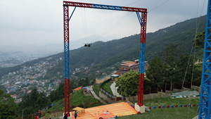 Sistema de Torre de Columpios Gigantes Profesional, Atracción de Columpios Gigantes Extremos para Turismo y Entretenimiento, Equipo de Diversión Gigante para Exteriores - Product Image 4