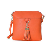 Sac à main en cuir de qualité supérieure fabriqué au Pakistan, sac à main en cuir de haute qualité, couleur orange, sac décontracté pour usage quotidien