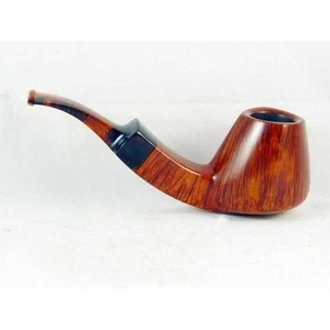 Pipa de Fumar de Madera Hecha a Mano, Pipa de Tabaco Natural con Acabado Liso, Aspecto Clásico, Agarre Fácil, Diseño para Uso Diario - Product Image 2