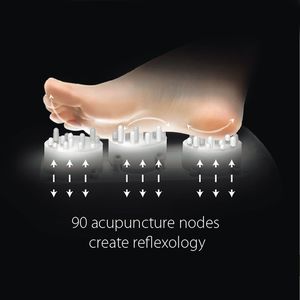 Masajeador de pies calentado con tecnología negra - Product Image 6