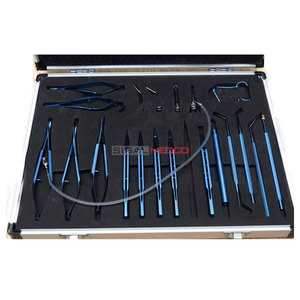 High Quality Manual Micro <b>Neurosurgery</b> Titanium Cataract Surgical Set Precision Ophthalmic Eye Surgery <b>Instruments</b> Kit Reusable - Product Image 5
