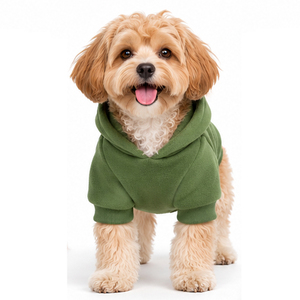Custom Dog <b>Hoodies</b> 400 GSM Cotton Fleece Warm Pet Clothing OEM ODM Custom Sizes Bulk Orders Factory Direct Cozy Fit Custom Style - Product Image 3