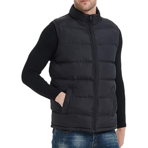 Chaleco Acolchado Transpirable para Hombre, Chaqueta Ligera sin Mangas, Chalecos y Chaquetas para Hombre - Product Image 2