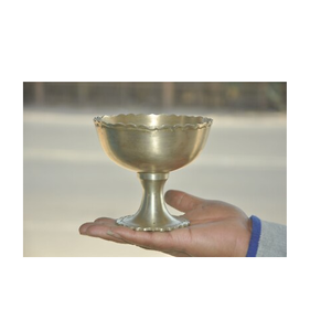 Brass <b>Ice</b> <b>Cream</b> <b>Bowl</b> Dinnerware Classic Design With Spoon Hammered Designer Brass <b>Ice</b> <b>Cream</b> <b>Bowl</b> - Product Image 3