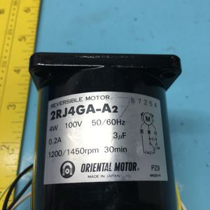 มอเตอร์แบบกลับทิศทาง 2 Oriental Motor รุ่น 2RJ4GA-A2, 4W - อุปกรณ์และอะไหล่เซมิคอนดักเตอร์ระดับโลกที่เชื่อถือได้ - Product Image 4