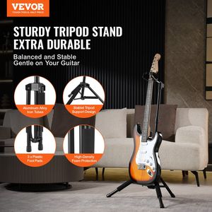 Supporto per treppiede per chitarra 47.2 35.4 pieghevole in altezza regolabile - Product Image 2