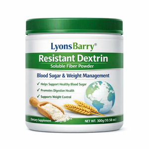 Lyonsbarry Dextrine Résistante en Poudre de Fibres Solubles, Complément Alimentaire pour la Gestion du Sucre Sanguin et du Poids, Fabricant OEM LBIISBG Faible en Glucides - Product Image 2