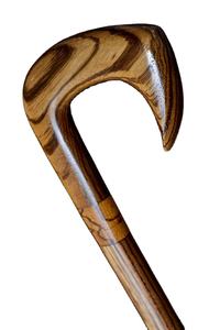 CAMPING WOODEN 15 YEARS TRADITION Factory Custom UNIQUE Design Popular 122cm Varnished Camping Wooden Hiking <b>Pole</b> Walking Stick - Product Image 4