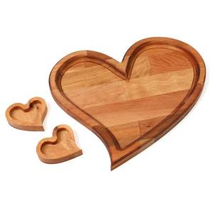 Plato de Madera de Alta Calidad con Acabado Liso, Plato Resistente para Servir Alimentos, para Cocina Moderna, Comedor y Uso Decorativo - Product Image 3