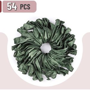 Palloncini Verdi Metallizzati da 12 Pollici, Confezione da 54 per Decorazioni per Feste - Product Image 2