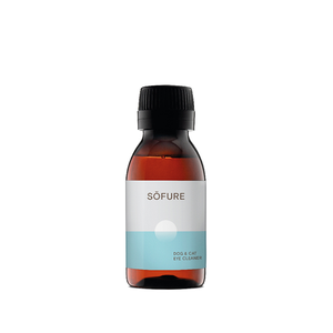 Fabricante Líder en Productos para Mascotas con pH Neutro y Diferentes Aromas, Limpiador de Ojos Sofure de 100 ml con Extractos Naturales - Product Image 1