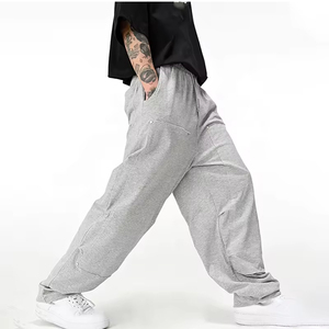 กางเกงวอร์มทรงตรงผ้าแคนวาสเอวกลาง ดีไซน์ยอดนิยม คุณภาพสูง ขายดี - Product Image 3