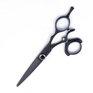 Ciseaux de coiffure professionnels en acier inoxydable avec poignée pivotante, lame de rasoir, qualité supérieure A+ - Product Image 3