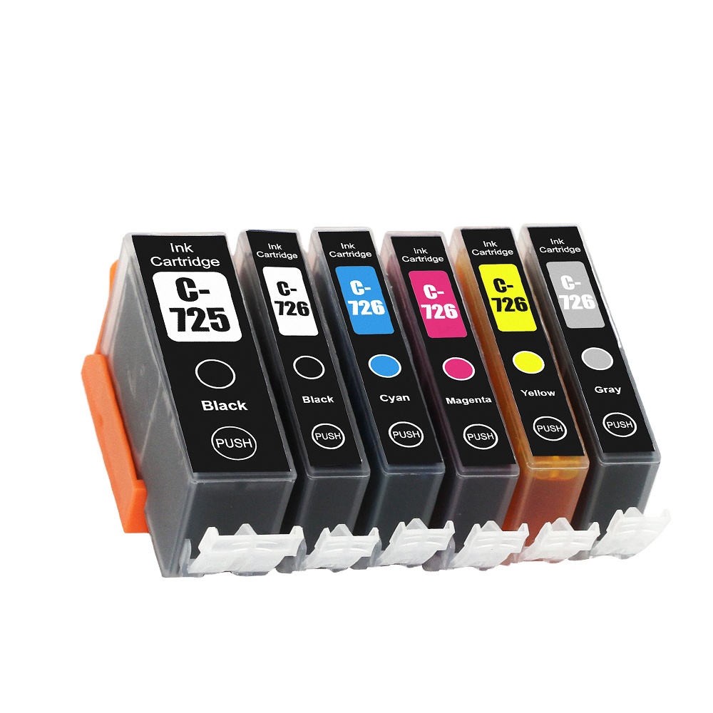 Tatrix PGI-725 PGI725 PGI 725 CLI-726 CLI726 CLI 726 Совместимый картридж для принтера Canon принтерам PIXMA IP4870 MX897