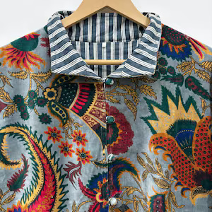 Veste élégante en velours brodée Suzani, faite à la main, style bohème ethnique vintage, manteau tendance, vêtement d'extérieur de créateur - Product Image 2