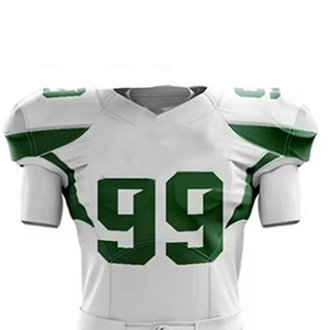 Tenue de football américain haut de gamme 100% polyester à séchage rapide, kits de football prêts pour le match, fabricant OEM, vente en gros en vrac, exportation - Product Image 6