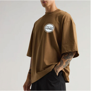 เสื้อยืดกีฬาผู้ชายแบบผสมผสานสามเนื้อผ้า ระบายอากาศได้ดี เหมาะสำหรับครอสฟิตและออกกำลังกาย ยืดหยุ่นสูง รับสกรีนโลโก้ - Product Image 1