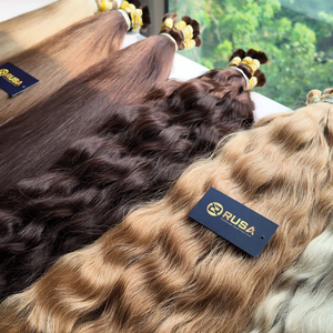 Extensiones de Cabello Ondulado Vietnamitas al Por Mayor, Textura y Longitud de Cabello Personalizadas, de 10 a 34 Pulgadas, Alta Calidad de Fábrica - Product Image 4