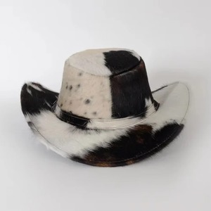 Chapeau de cowboy unisexe en polyester, imprimé par sublimation, à large bord, décontracté, pour l'extérieur, toutes saisons, taille adulte 50-52 cm, GENERSA SPORTS - Product Image 1