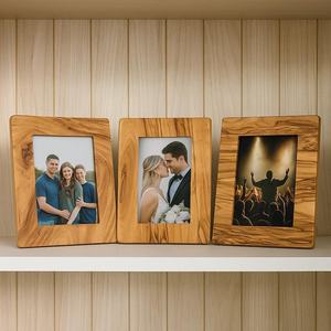 กรอบรูปไม้มะกอก – งานแฮนด์เมด ปรับได้สองทิศทาง (แนวตั้งและแนวนอน) - Product Image 3