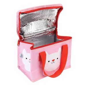 Bolsa Térmica Aislante de Tela No Tejida Reciclable con Cierre Superior, Impresión de Logotipo Personalizado, Reutilizable para Entrega de Alimentos, Asa Verde CENPLAS - Product Image 4