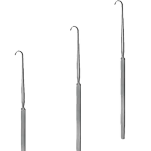 Rétracteur trachéal manuel de haute qualité à crochet simple, tranchant, 152 mm, en acier inoxydable, instruments chirurgicaux certifiés CE, ensemble d'instruments - Product Image 1