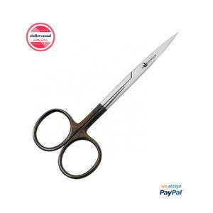 Tijeras quirúrgicas de Iris con borde de corte TC, instrumentos quirúrgicos reutilizables de acero inoxidable, cuchillas rectas de 12cm y 4,75 pulgadas - Product Image 1