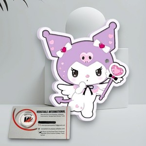 แผ่นต่อขนตาอะคริลิคแม่เหล็ก ลายคุโรมิสีม่วงน่ารัก รูปผีเสื้อและดอกไม้ เป็นมิตรกับสิ่งแวดล้อม รับผลิตแบรนด์ส่วนตัว ขายส่ง - Product Image 6