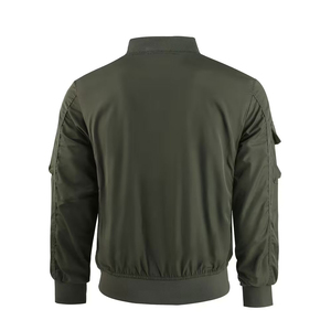 Veste cargo oversize pour homme – Manteau utilitaire multi-poches d'inspiration streetwear pour la mode moderne avec logo personnalisé - Product Image 6