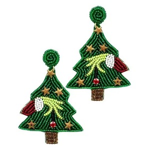 Pendientes de cuentas de semillas de girasol de la marca BaubleBar, modelo Tricolor Butterfly Pearl Seed Bead Fine - Product Image 6