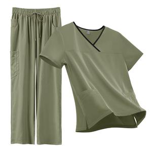 Tenues médicales et d'infirmières 2026 – Impression de logo personnalisée – Tissu tricoté de haute qualité – Uniforme d'hôpital pour hommes – Détection d'aiguilles – Sans couture - Product Image 2