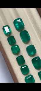 พลอยมรกตแซมเบียทรงคุชชั่น คุณภาพดี ขายส่งพลอยเม็ดเดี่ยวสำหรับทำเครื่องประดับ ราคาพิเศษ - Product Image 2