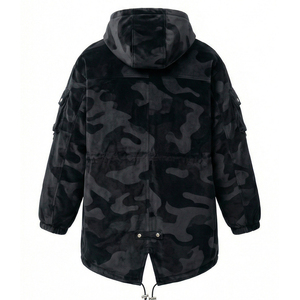 เสื้อแจ็คเก็ตสตรีทแวร์ลายพรางทหารสไตล์ยุทธวิธีสำหรับผู้ชาย มีกระเป๋าหลายช่อง แจ็คเก็ตบอมเบอร์แฟชั่นกลางแจ้ง MALUZA INDUSTRIES - Product Image 3