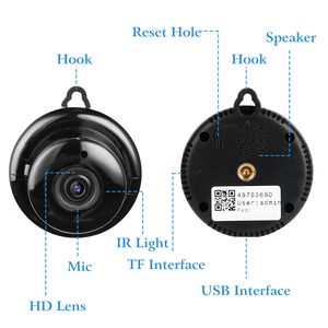 Telecamera di Sicurezza Smart per Casa 720P WiFi IP con Visione Notturna, Rilevamento Movimento, Comunicazione Bidirezionale e Registrazione in Loop - Product Image 4