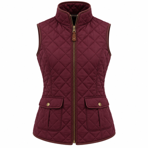 Gilet d'équitation OEM élégant pour femmes, veste d'équitation sans manches en polyester, élasthanne et nylon - Product Image 4