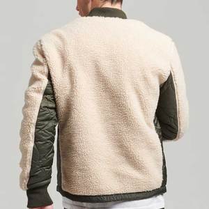 Durable Material Good Quality Fashionable Look <b>Men</b> <b>Sherpa</b> <b>Jackets</b> 2025 Hot Selling Online Purchase <b>Men</b> <b>Sherpa</b> <b>Jacket</b> - Product Image 3