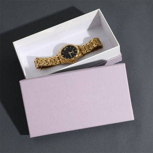 Cajas de Joyería de Lujo Personalizadas con Logotipo, Recicladas, Simples, para Guardar Collares Finos, Broches y Gafas de Sol, con Cubierta del Mismo Color - Product Image 6