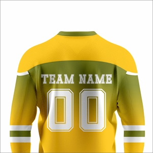 Uniforme de Hockey sobre Hielo Personalizado Más Vendido al por Mayor, Fabricante OEM ODM de Equipos Profesionales de Hockey, 100% Poliéster Transpirable - Product Image 5