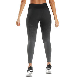 Leggings de Yoga Azules de Cintura Alta Elástica, Transpirables, de Secado Rápido, Talla Grande - Product Image 2