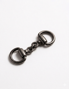 Composant de bridon pour cheval de loisir – Embout pivotant en métal de 5 cm pour équipement équestre réaliste à faire soi-même - Product Image 2