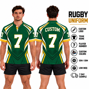 Maillot de rugby de Nouvelle-Zélande, haute qualité, uniformes de ligue personnalisés, nouveau design, 100% polyester, grandes tailles - Product Image 1