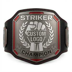 Custom Wrestling Belt-Universal Fit Customizable Logo/Fabric/Colors Custom Made Size Western/Square Buckle 100% QC Inspected - Product Image 1